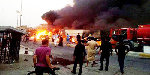  تفجيرات بغداد يوم أمس
