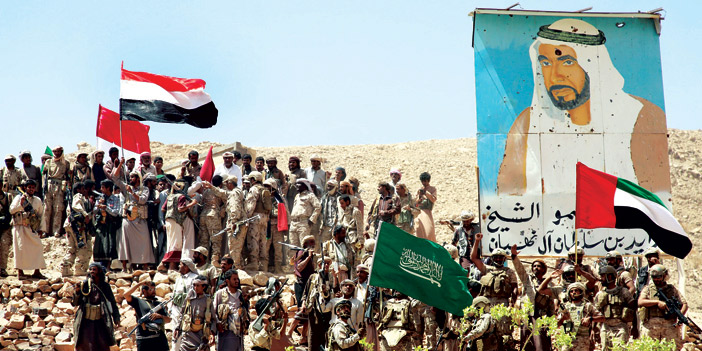  المقاومة الشعبية لحظة تحريرها أراضي من الحوثيين