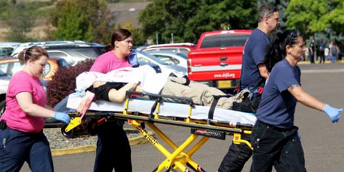إرهابي يقتل تسعة في معهد تعليمي بولاية أوريجون الأمريكية 