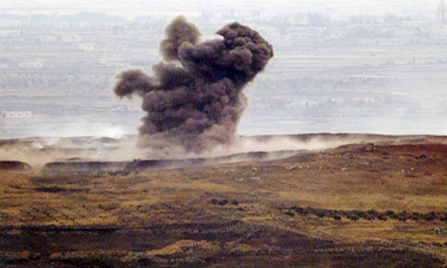  قصف الطائرات الروسية على ريف إدلب