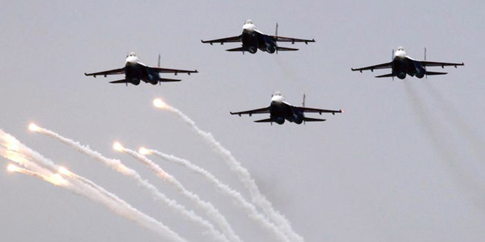  الطيران الروسي يقصف المدنيين في سوريا وينتهك الأجواء التركية