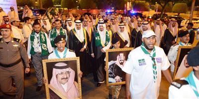 الأمير فيصل بن خالد يشهد احتفالات تعليم عسير باليوم الوطني 