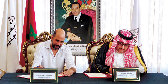 الأمير عبدالعزيز بن أحمد يوقِّع اتفاقية تعاون مشترك على هامش معرض الفرس 