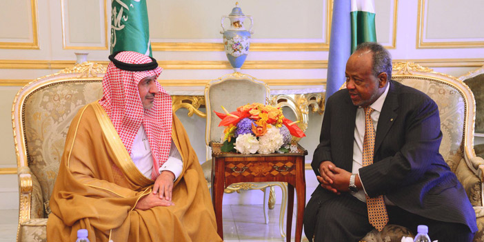 الرئيس الجيبوتي يثمن جهود مركز الملك سلمان للإغاثة في خدمة الشعب اليمني 