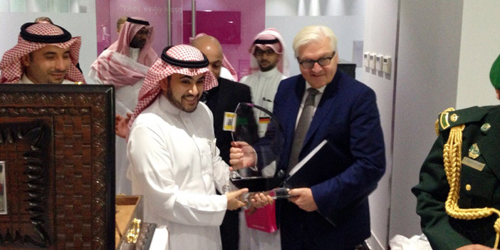 وزير الخارجية الألماني يزور شركة جلوورك السعودية 