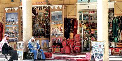 محلات لبيع الهدايا التراثية وسط الرياض 