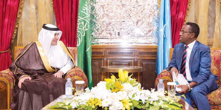  د. الطريفي يلتقي وزير الإعلام بجمهورية الصومال