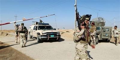 القوات العراقية تلاحق عناصر داعش غرب سامراء 