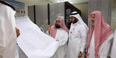 الشيخ السديس يدشن نظام المكتبة الفنية للمسجد النبوي 