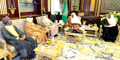 رئيس مجلس الشورى يستقبل أمناء وأعضاء المجالس التشريعية بدول المجلس 
