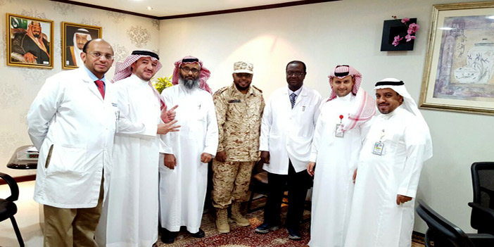 صيادلة مدينة الملك عبدالعزيز يحتفلون بترقية العميد الجبيري 