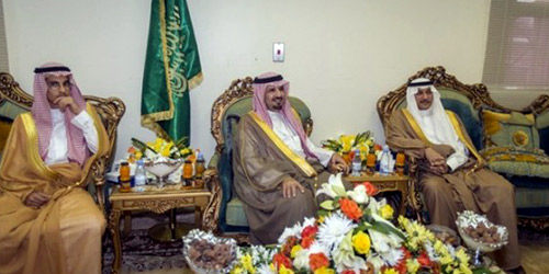  أمير الجوف استقبل السفير السعودي لدى الأردن