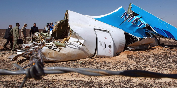  الطائرة الروسية المحطمة في سيناء
