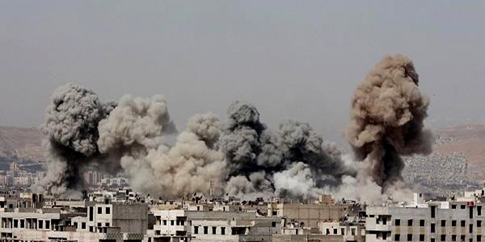  قصف طائرات النظام ريف حمص