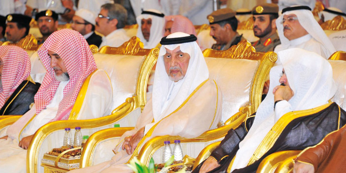  الأمير خالد الفيصل خلال الحفل