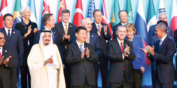  قادة الدول الأعضاء في مجموعة العشرين