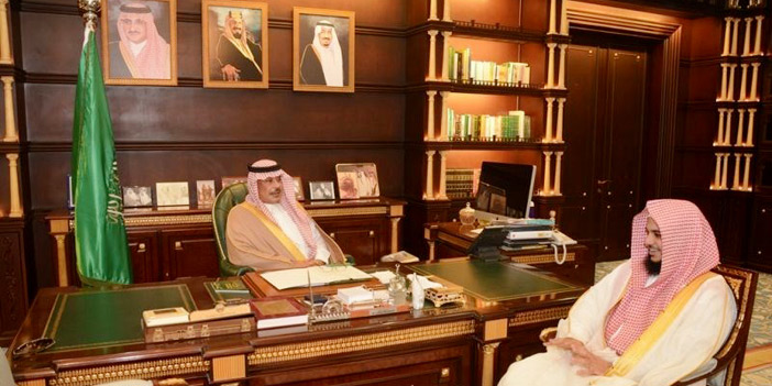 الأمير مشاري مستقبلاً رئيس المحكمة الإدارية