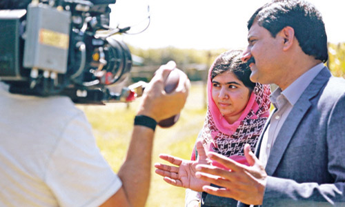 عرض فيلم «He Named Me Malala» في دور السينما الأمريكية 