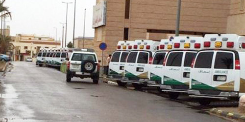  سيارات إسعاف تم تزويد المستشفى بها