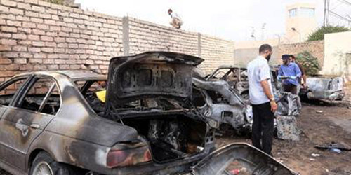  انفجار سيارة مفخخة في مدينة البيضاء