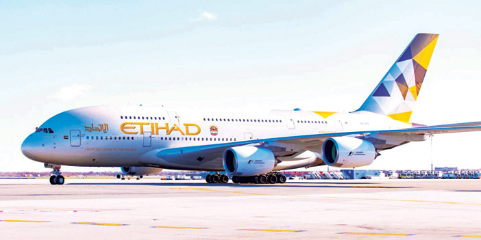 الاتحاد تحتفل بأول رحلة لـ(ايرباص A380 إلى أمريكا) 