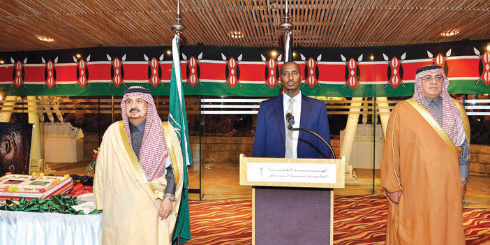 أمير منطقة الرياض شرّف حفل سفارة كينيا 
