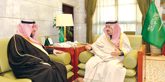 أمير منطقة الرياض استقبل نائب وزير الشؤون الإسلامية 