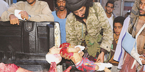  طفل قتلته قذائف الحوثيين في تعز