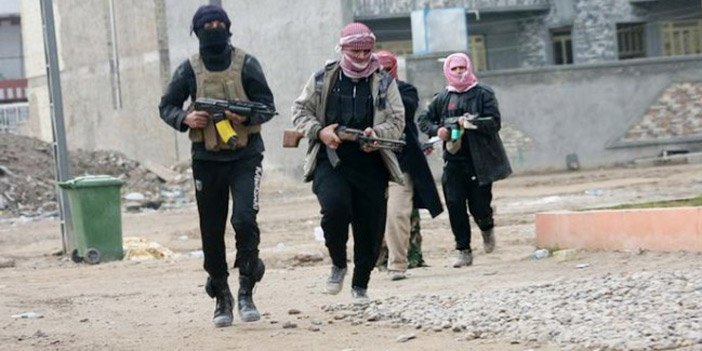  مجموعة من تنظيم داعش بالرمادي