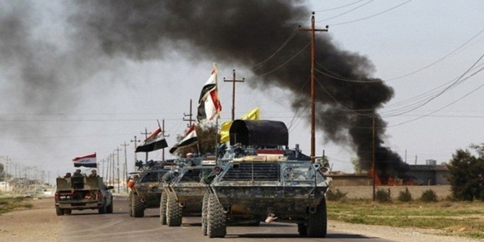  القوات العراقية في عملية تحرير الرمادي