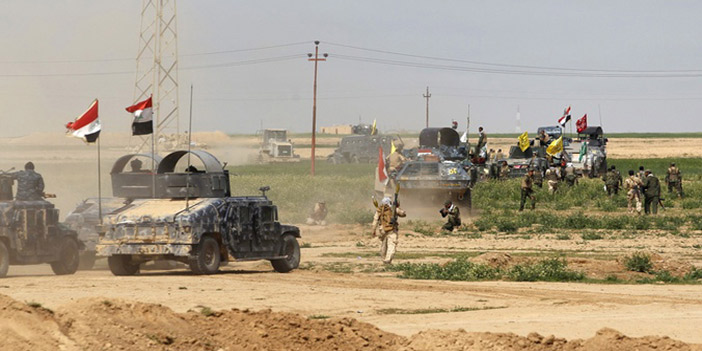  القوات العراقية داخل الرمادي