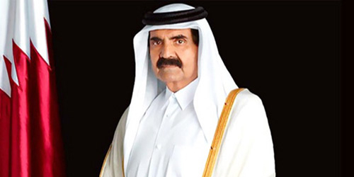  أمير قطر السابق سمو الشيخ حمد