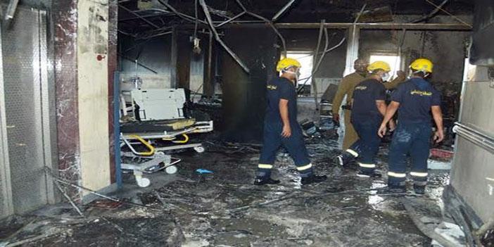 أمير منطقة جازان يتابع سير التحقيقات حول ملابسات حريق المستشفى 