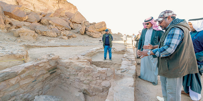  بعثة سعودية دولية للتنقيب الأثري في مناطق المملكة 34