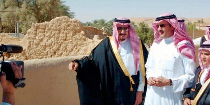  الملك سلمان في زياراته للقصور والآثار التاريخية
