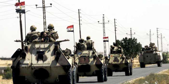 قوات من الجيش المصري في سيناء