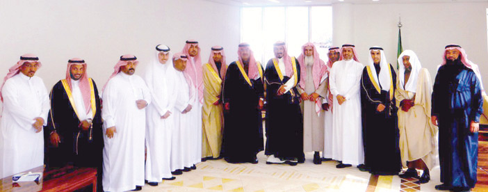  اجتماع سمو محافظ الدرعية بأعضاء المجلس البلدي