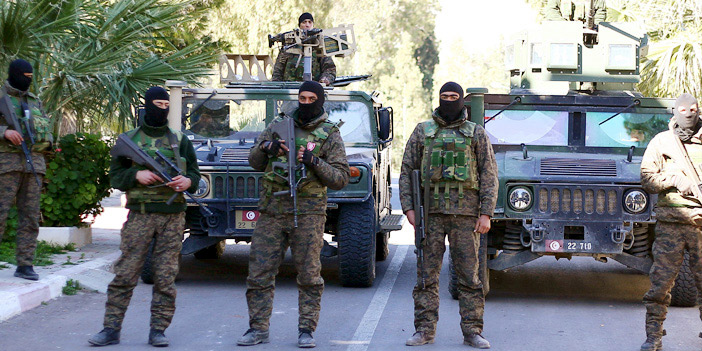  أفراد من الجيش التونسي