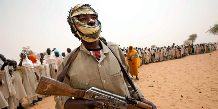  جندي سوداني في إقليم دارفور
