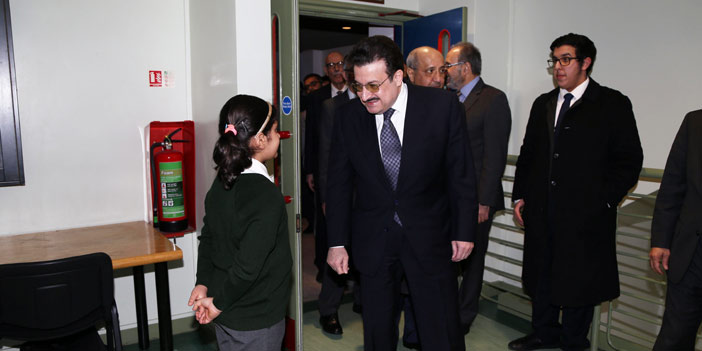  الأمير محمد بن نواف خلال الحفل