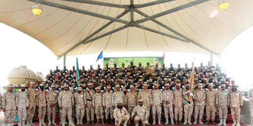 تخريج 96 عسكرياً بالحرس الوطني بالأحساء