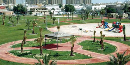 افتتاح حدائق عامة في متنزه الملك فهد بالدمام 