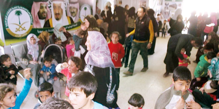  العيادات التخصصية السعودية تواصل خدماتها نحو الأشقاء اللاجئين السوريين