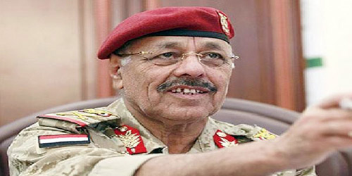  نائب القائد الأعلى للقوات المسلحه اليمنية علي الأحمر