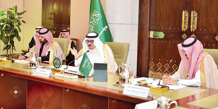  الأمير فيصل بن بندر مترئساً الاجتماع الأول لمحافظي منطقة الرياض
