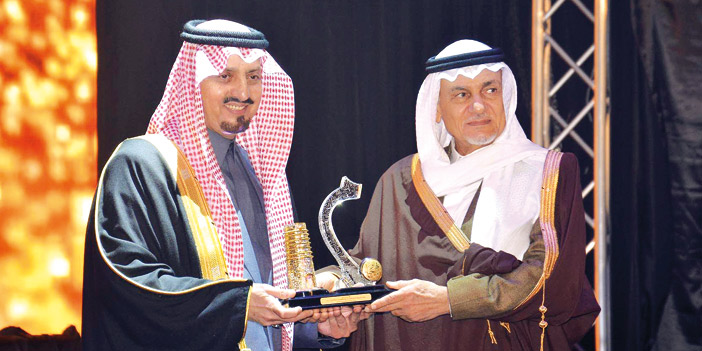  الأمير تركي الفيصل يتسلّم جائزة أخيه الراحل الأمير سعود