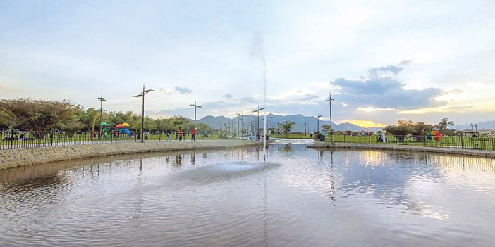  نوافير مائية ومرافق سياحية بانتظار زوار نجران