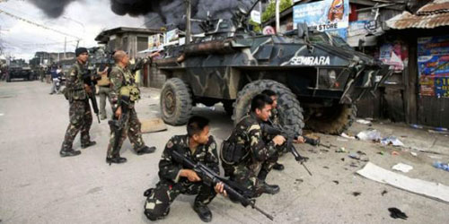 مقتل 5 جنود فلبينيين في اشتباك مع متمردين 