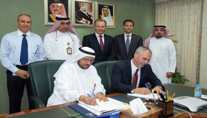  من توقيع عقد التأجير بين الهيئة الملكية بينبع وشركة ايرليكيد العربية