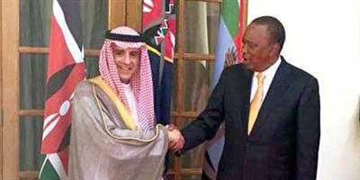 الرئيس الكيني ووزير الخارجية بحثا العلاقات الثنائية بين البلدين 